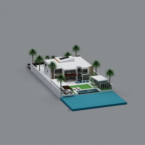 bâtiment de maison moderne 5-20100316-9M