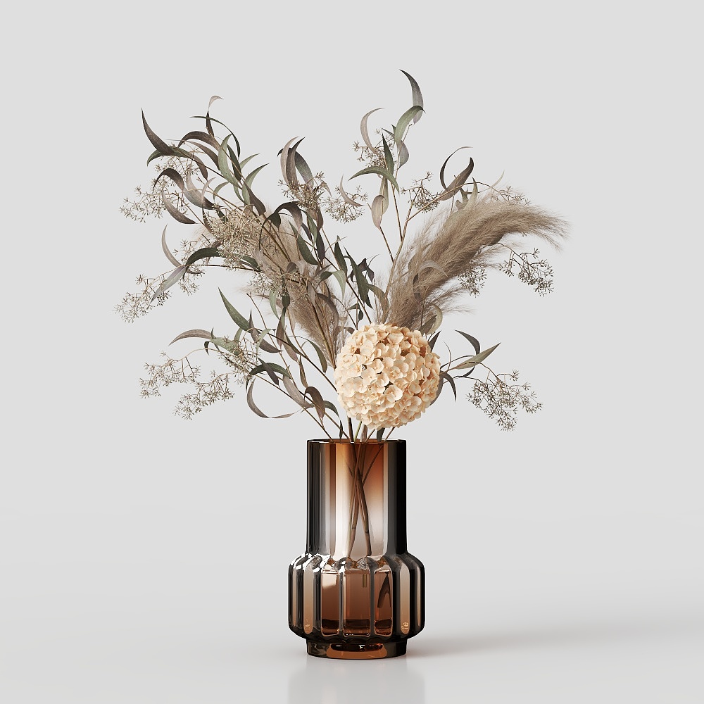 Living room floral arrangement