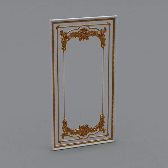 Royal Frame 3D model for Elegant Designs