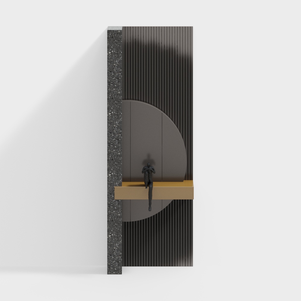 Parete di fondo d'ingresso