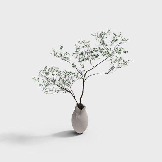 ของตกแต่งพืชสีเขียว 84