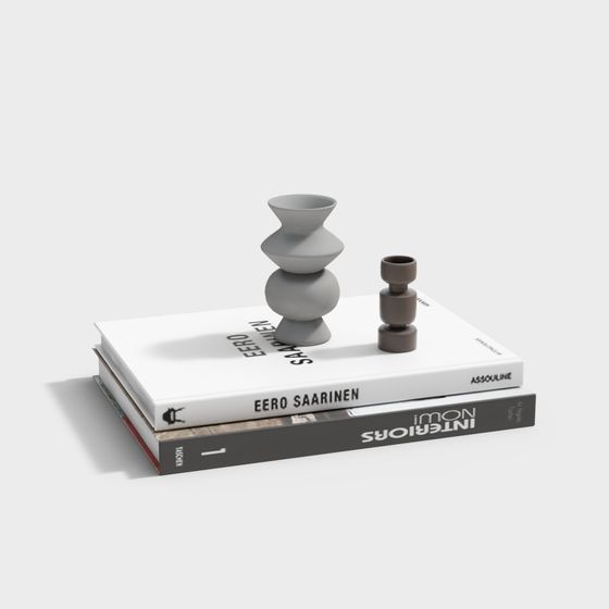 Elegant Low-Poly 3D Model with High Detail