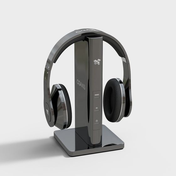 CGAXIS Headphone Stand 3D model