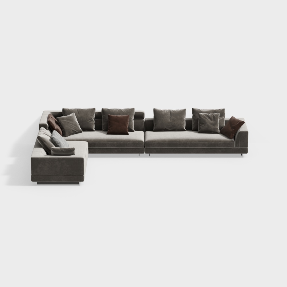 Masasanty Modern Fabric Sofa
