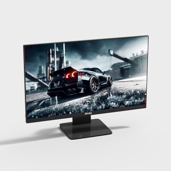 Futuristic City Racer 3D model