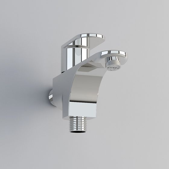 Modern Minimalist Faucet 3D model