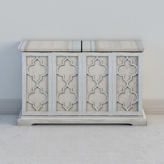 Vintage Storage Cabinet 3D model