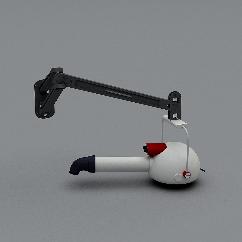 Stylish Wall-Mounted Lamp 3D model