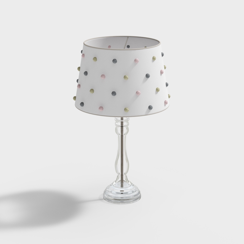 Charming 3D Lamp Model – Low Poly Decorative Light