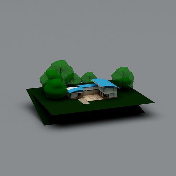 Urban Oasis 3D model