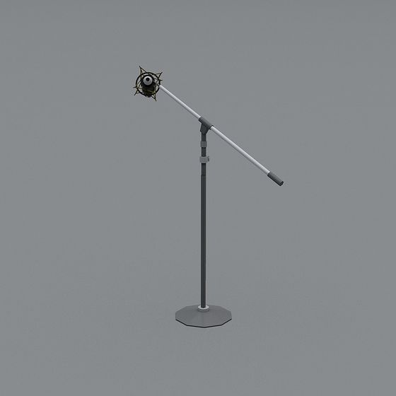 Low Poly Microphone 3D model for Creative Projects