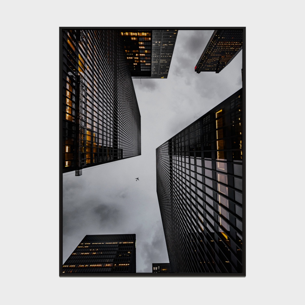 Nordic Modern Minimalist Collection - Rectangular Decorative Painting - 145