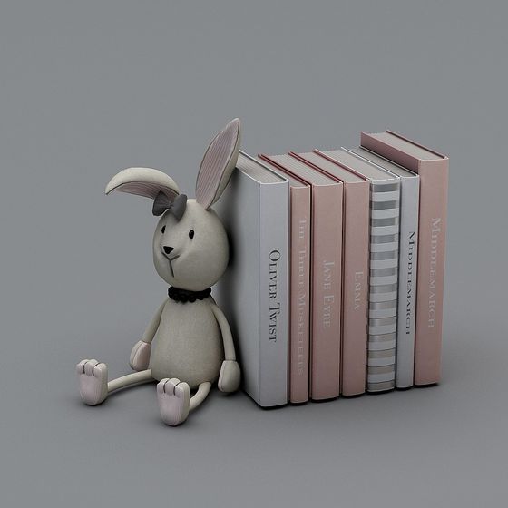 Cozy Bunny 3D model for Creative Projects