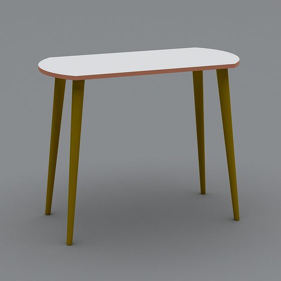 Modern Minimalist 3D Chair and Table Set