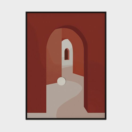 Arch Mystery Low Polygon 3D Model