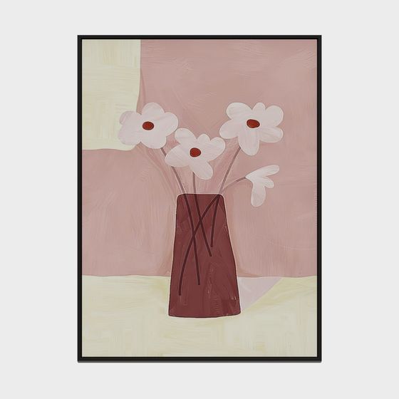 노르딕 모던 미니멀리스트 컬렉션 - 직사각형 장식 그림 - 152