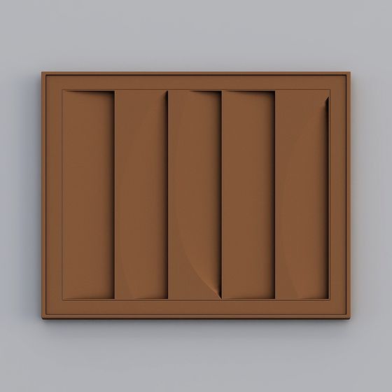 Urban Panel 3D model for Modern Design