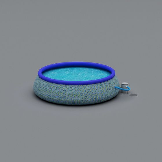 Inflatable Pool 3D model for Fun Projects