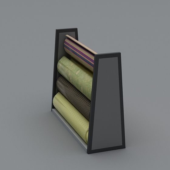 Urban Bookshelf 3D model