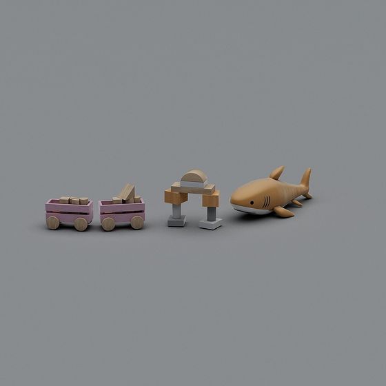 Playful Toy 3D Model for Creative Projects