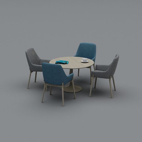 Combinazione di Tavolo e Sedia Casual Moderna