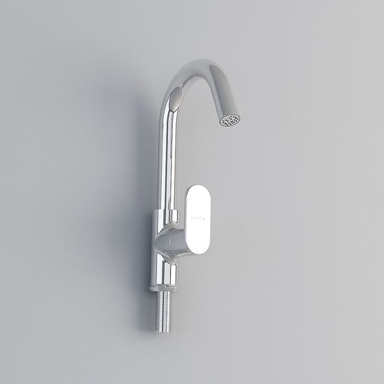 Minimalist Kitchen Faucet 3D model