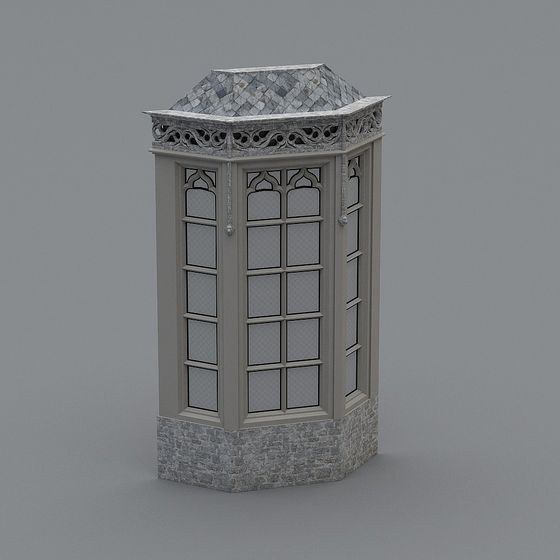 Gothic Tower 3D model