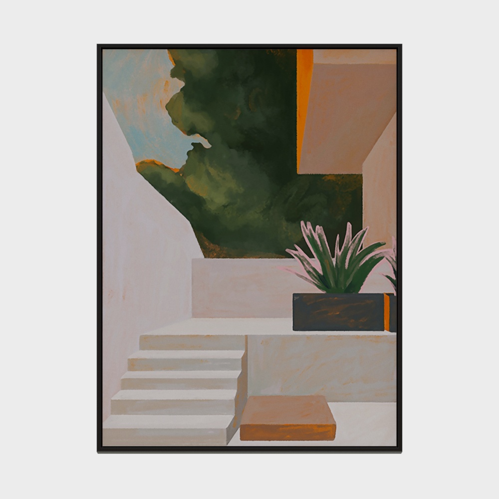 Nordic Modern Simple Small Fresh Collection - Rectangular Decorative Painting - 170