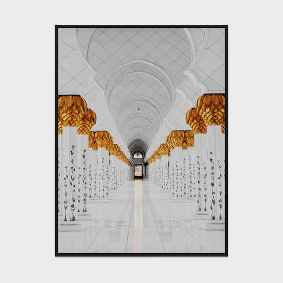 Light and Shadow Corridor 3D model