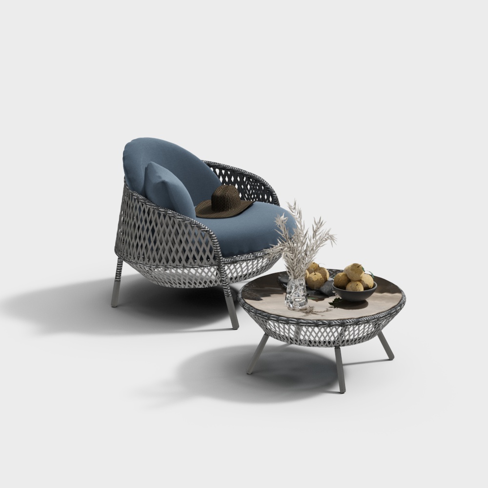 Tavolo e sedie da balcone