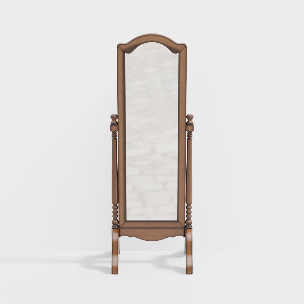 Série américaine-Miroir en pied-8801