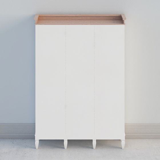 City Window Cabinet 3D model for Modern Interiors