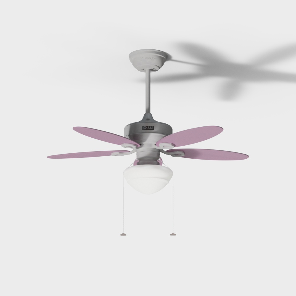 Mingjiahui-Modern Series-Straight Blade Ceiling Fan Light-M42-A611WH