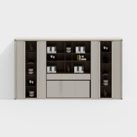 Urban Study 3D Model in Modern Minimalist Aesthetic