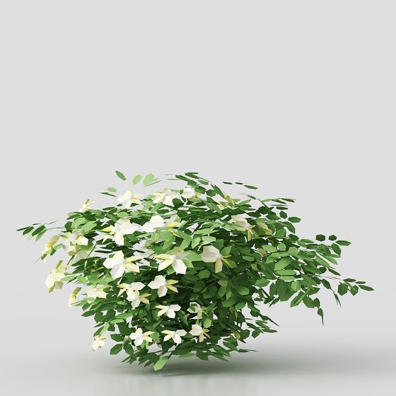 Vibrant Garden Life 3D model