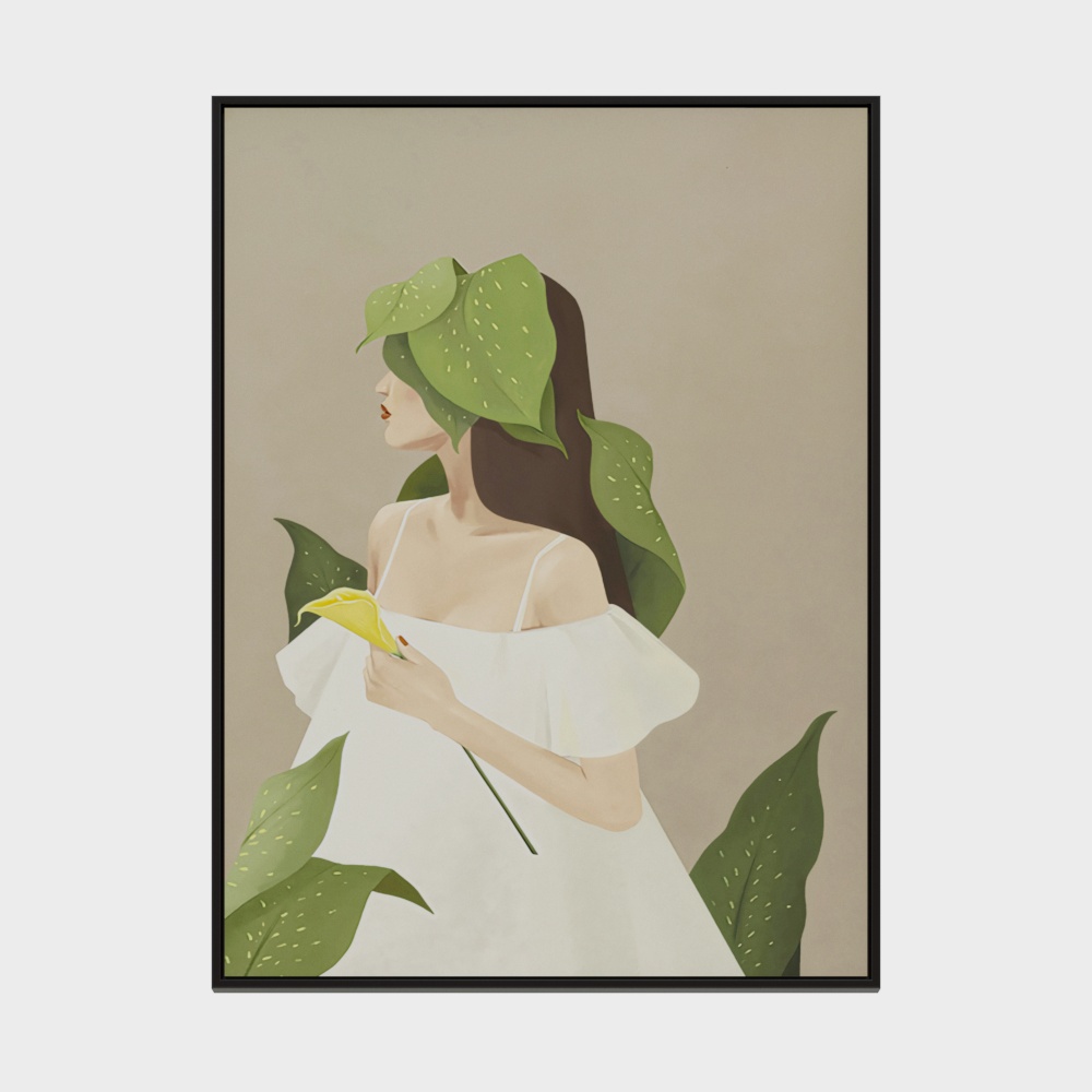 Natural Harmony 3D Model – Low-Poly Nature Figure