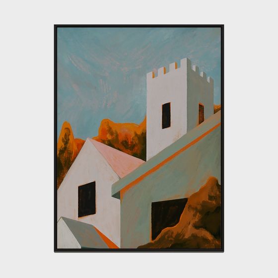 Desert Castle 3D Model