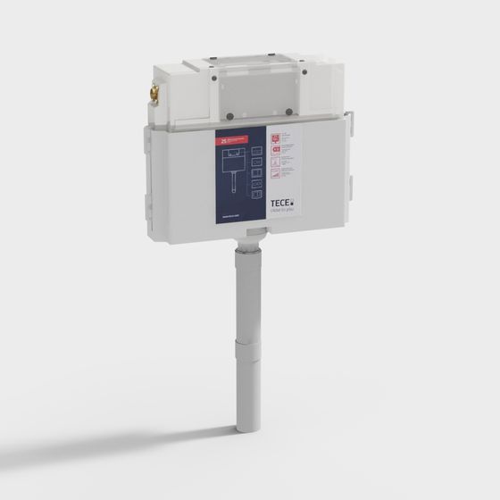 TECE 25 Flush Valve 3D Model