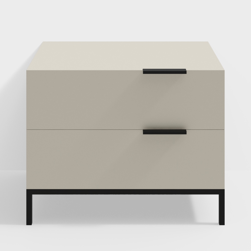 Minimalist Simple Family CLJ-M-G-10 Nightstand
