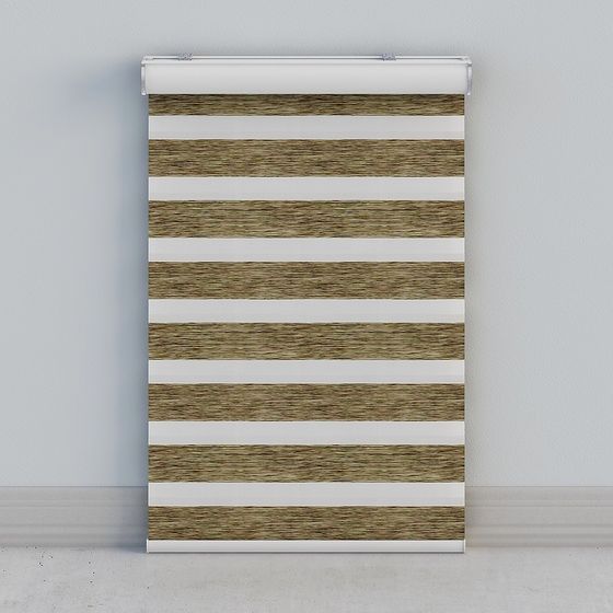 Unique Low-Poly Natural Curtain 3D model