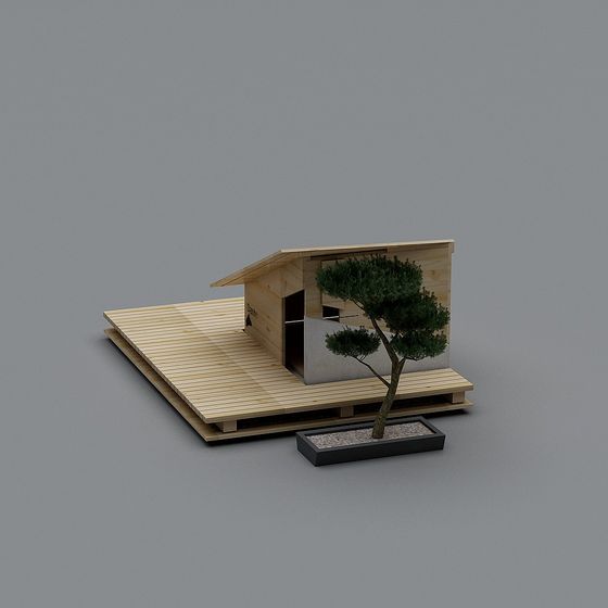 Mountain Retreat 3D model