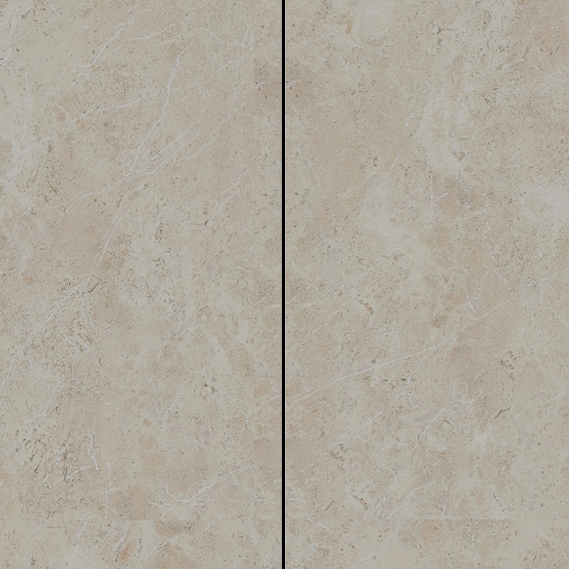 Beige marble texture tile with white veining and natural stone pattern on grey background