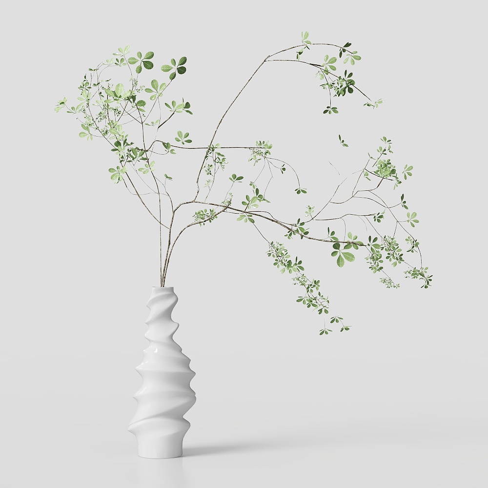 Natural Harmony Vase 3D model