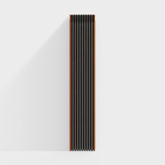 Urban Radiator Low-Poly 3D Model for Modern Spaces