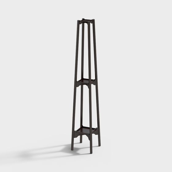 Minimalist Floor Lamp 3D model for Modern Interiors