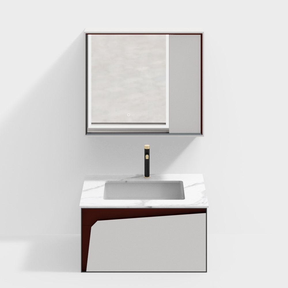 Afterburner Bathroom-Dongcheng Villa-Non-Rated JL-2225 Bathroom Cabinet