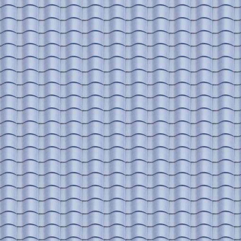 Painted pottery tile