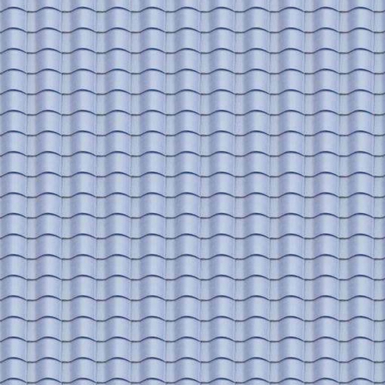 Painted pottery tile