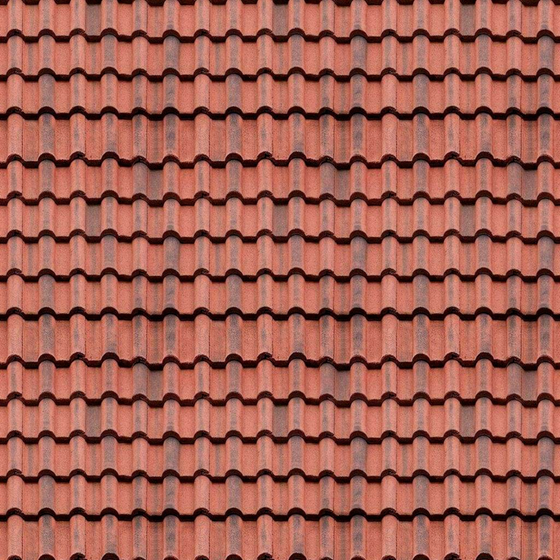 Earth Color Painted Pottery Tile Decoration