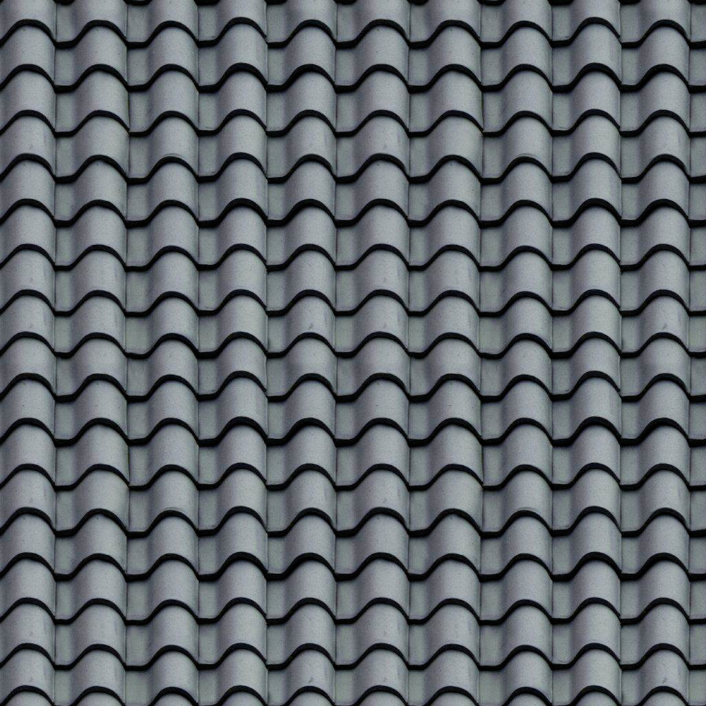 Painted pottery tile